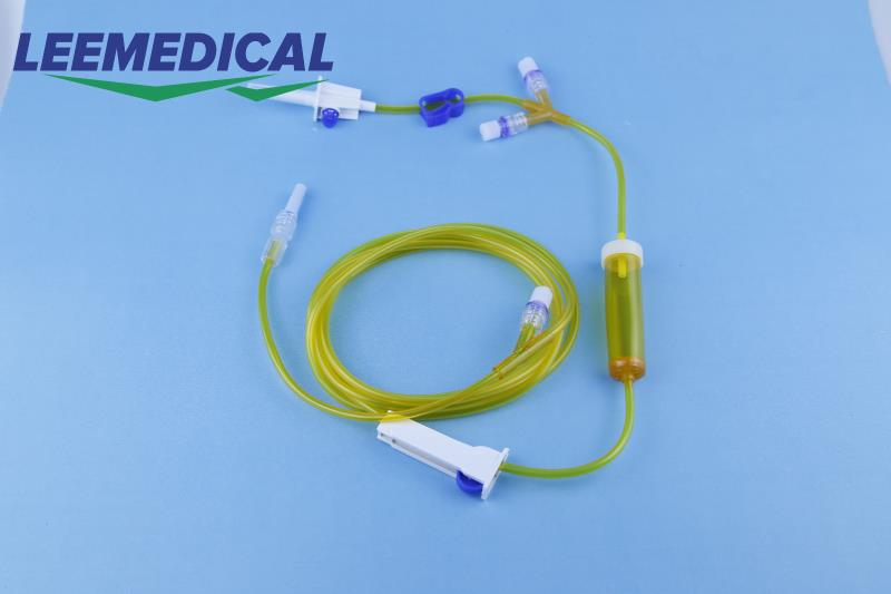 Disposable Lightproof Infusion Set with Two-way