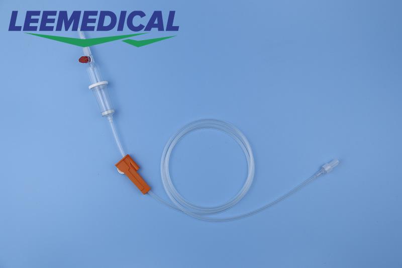 Disposable Infusion Set with Double Drip Chamber